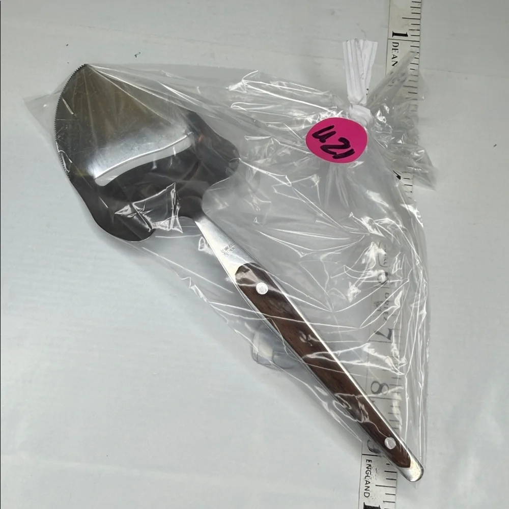 Vintage Wood Handle Stainless Steel Cheese Slicer